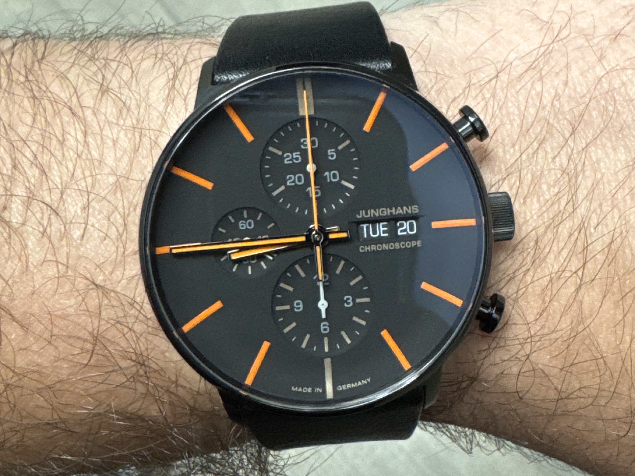 Junghans Form A Chronoscope (Black)